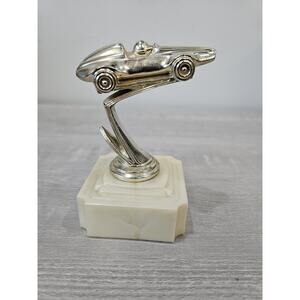 Vtg SOAPBOX DERBY Car Trophy Vintage ON BASE Small Pinewood3 Derby Scouts